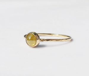 Yellow Diamond 14K Gold Ring