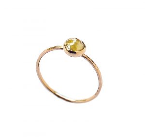 Yellow Diamond 14K Gold Ring