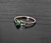 Emerald 14 K Solid Gold Ring